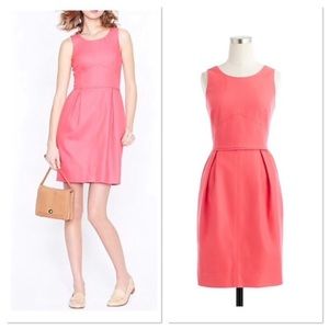 J.Crew Basket-Weave Career Shift Dress Size 6